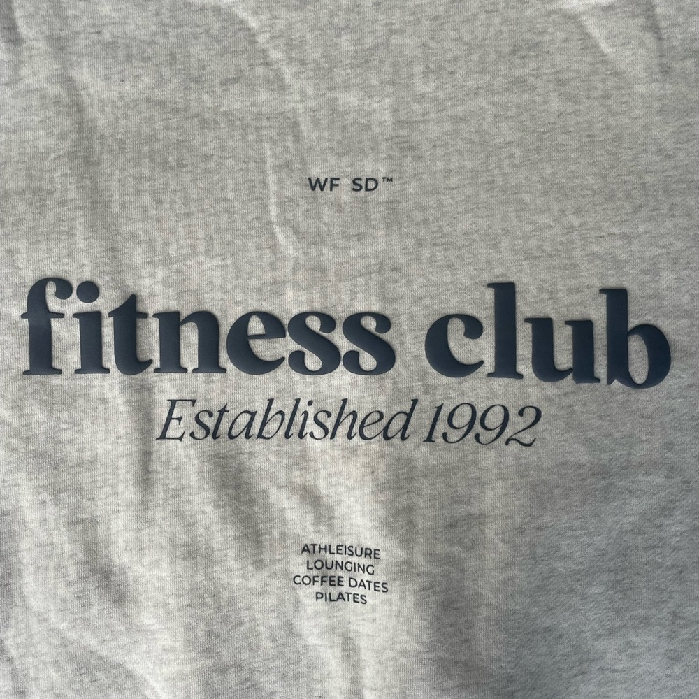 Sarah’s Day X White Fox Boutique Fitness Club Collection - Dylan Hoodie Gray
